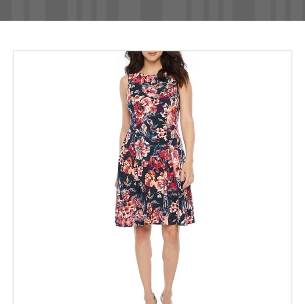 Chelsea Rose Fit & Flare Dress